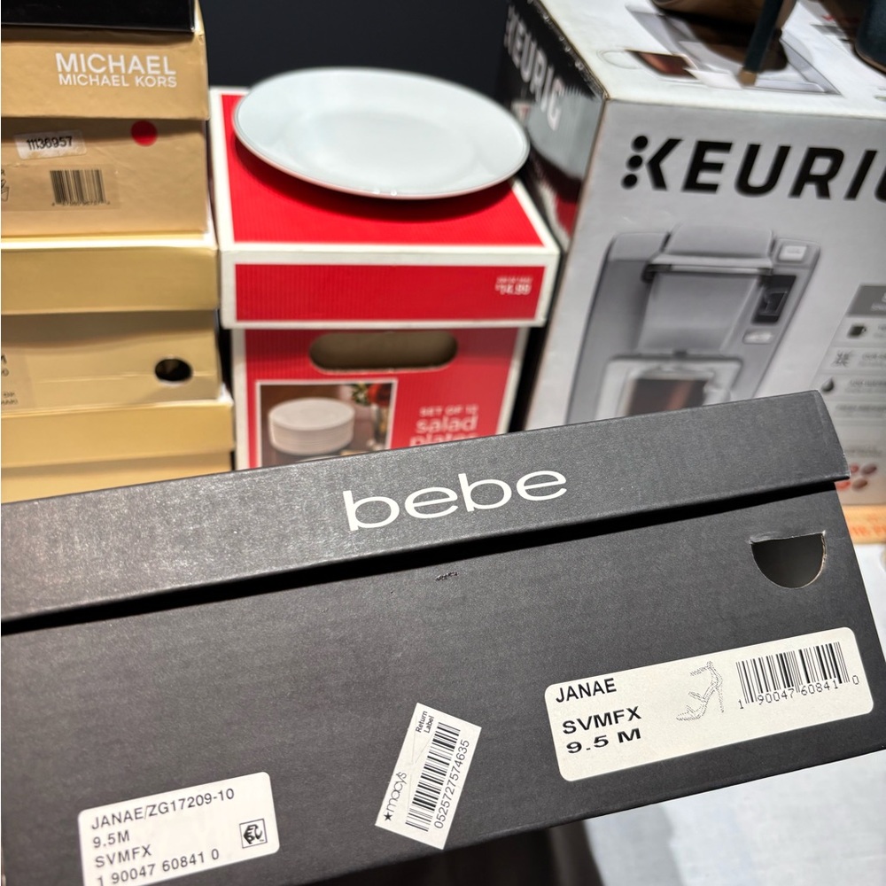 Bebe Black Shoe Box